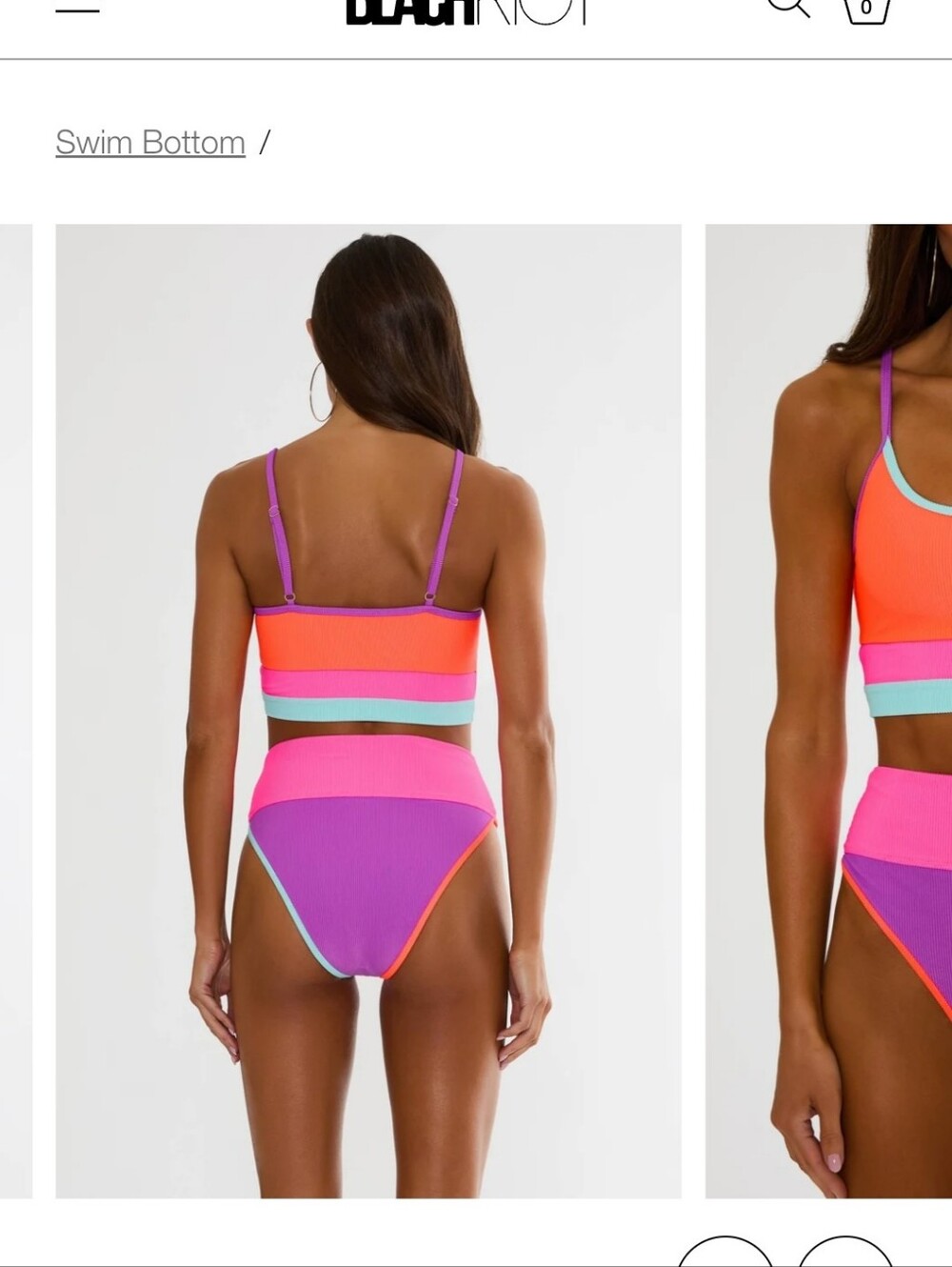 Beach Riot Neon Bikini XL - Picture 5 of 9